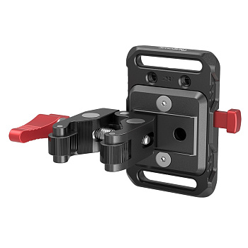 SmallRig 2989 Адаптер крепления аккумулятора Mini V Mount Battery Plate with Crab-Shaped Clamp