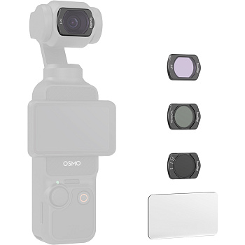 SmallRig 4776 Комплект светофильтров VND2-5, ND16/CP, LPF для цифровой камеры DJI Osmo Pocket 3