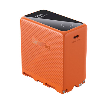 SmallRig 4576 Аккумулятор литий-ионный NP-F970 USB-C Rechargeable Camera Battery (Orange)