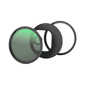 SmallRig 4728 Светофильтр магнитный 67мм поляризационный CPL с адаптером T-mount 
