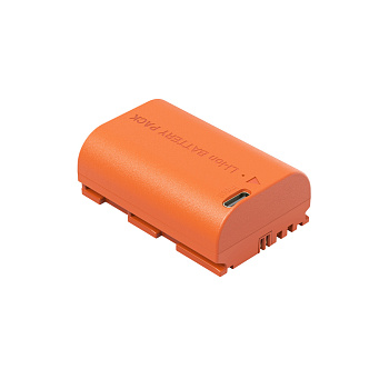 SmallRig 4968 Аккумулятор литий-ионный LP-E6NH USB-C Rechargeable Camera Battery (Orange)