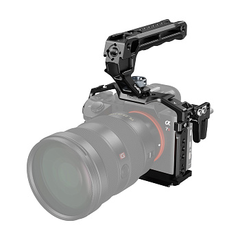 SmallRig 4198 Комплект для цифровой камеры Sony A7III, A7RIII клетка, верхняя ручка, фиксатор кабеля