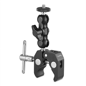 SmallRig 2164 Универсальный держатель с зажимом Multi-functional Ballhead Clamp