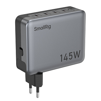 SmallRig 4748 Зарядное устройство для аккумуляторов 145W 4-Port PD (EU Standard)
